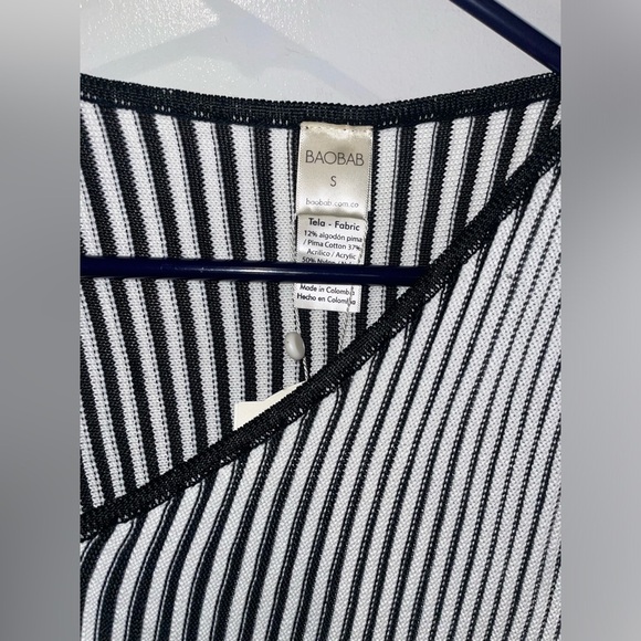 New! BAOBAB Ima Black and White Cut Out Maxi Dress 🖤 Small NWT! - Picture 14 of 16